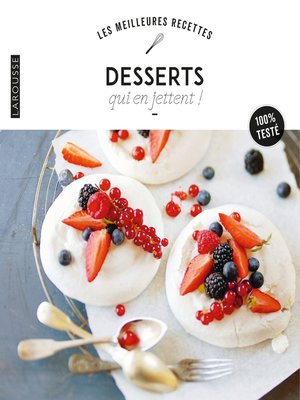 cover image of Desserts qui en jettent !